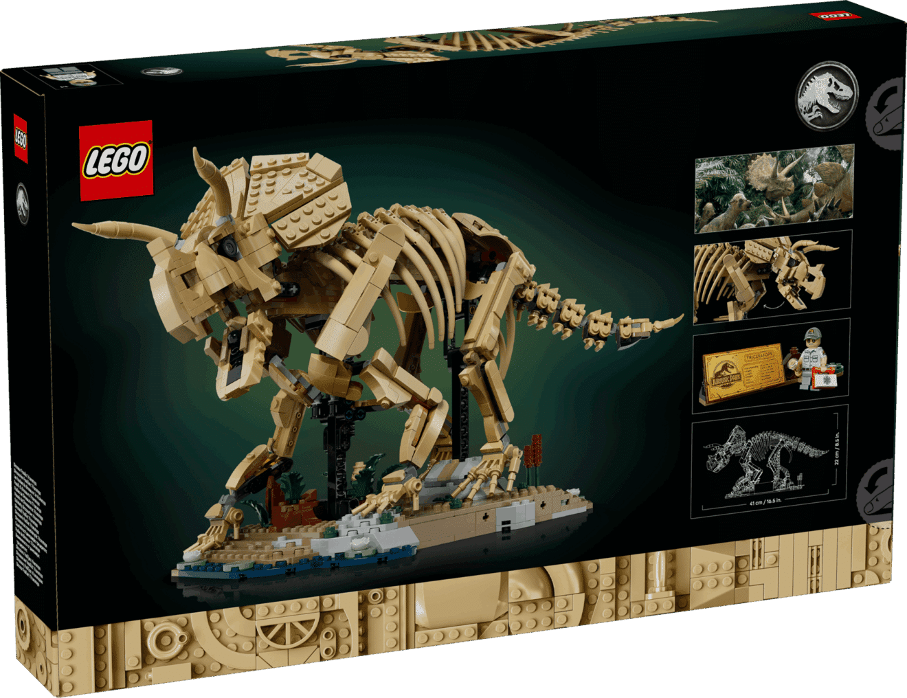 Dinosaur Fossils: Triceratops LEGO 77985
