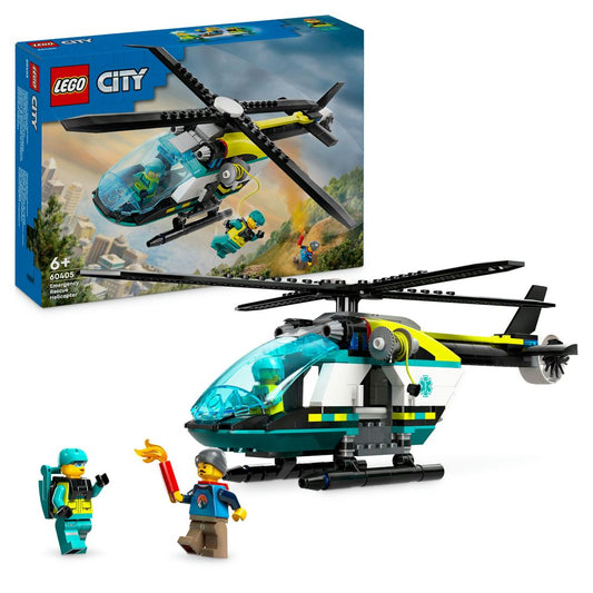 Emergency rescue helicopter LEGO 60405