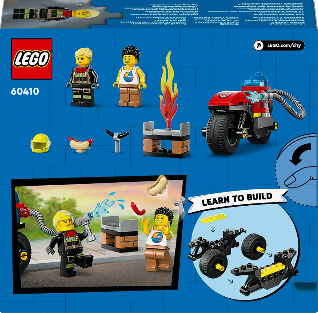 Fire Rescue Motorcycle LEGO 60410