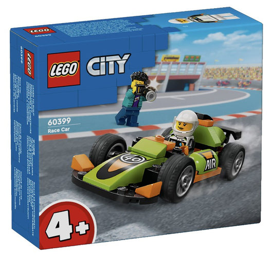 Green racing car LEGO 60399