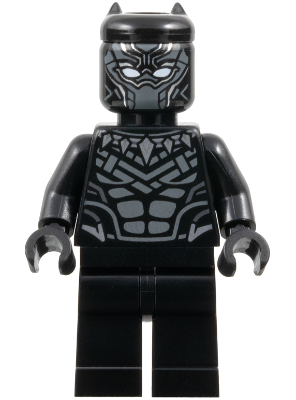 Black Panther - Dark Bluish Gray Armor LEGO sh1019