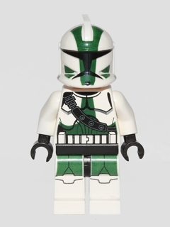 Clone Trooper Commander Gree, 41st Elite Corps (Phase 1) - Large Eyes LEGO sw0380 | Fyrebrick.be