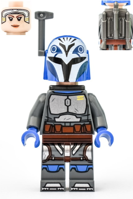 Bo-Katan Kryze - Plain Arms, Jet Pack, Helmet LEGO sw1163 | Fyrebrick.be