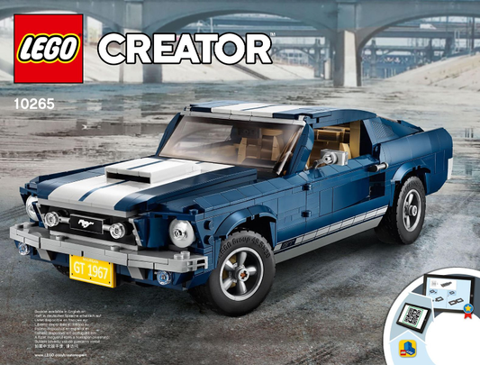 10265-1 | Ford Mustang | INSTRUCTIONS | LEGOPART