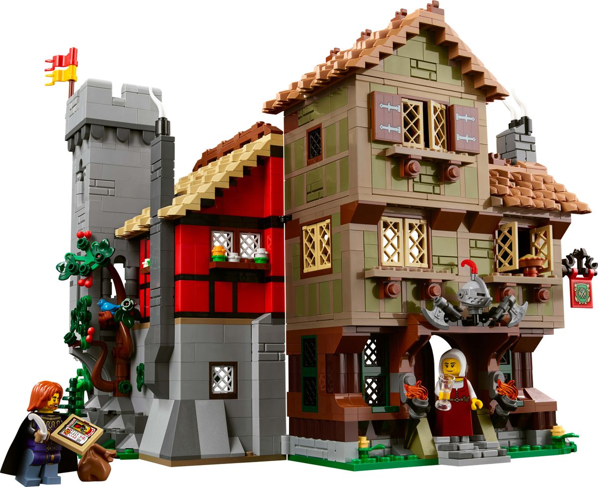 Middeleeuws stadsplein LEGO 10332