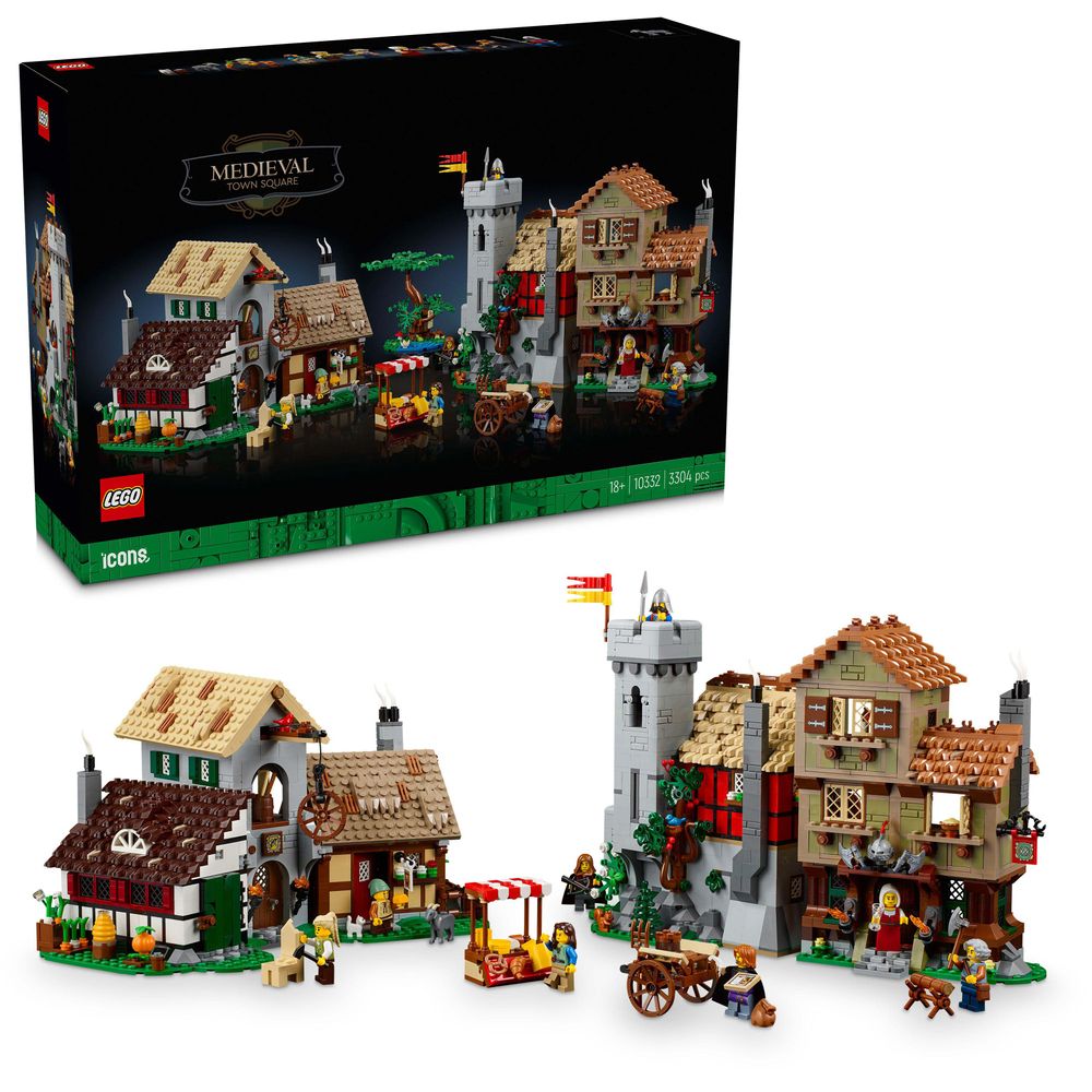 Middeleeuws stadsplein LEGO 10332