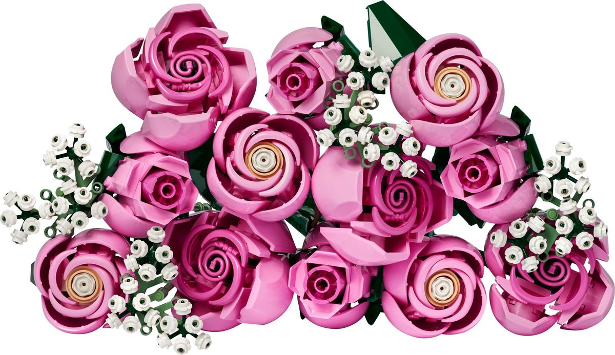 Bouquet of Pink Roses LEGO 10374