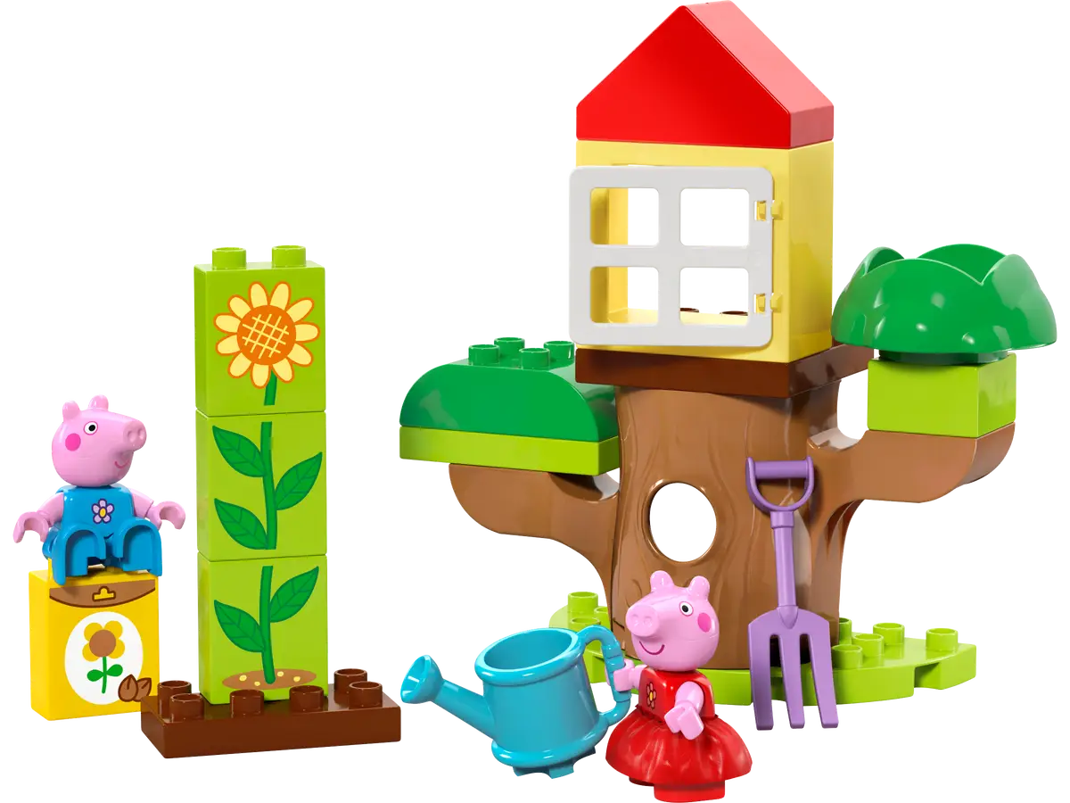 Peppa Pig garden and tree house LEGO 10431