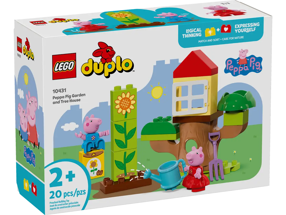 Peppa Big tuin en boomhut LEGO 10431