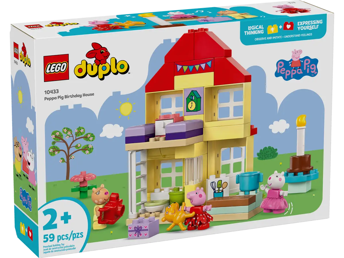 Peppa Big verjaardagshuis LEGO 10433
