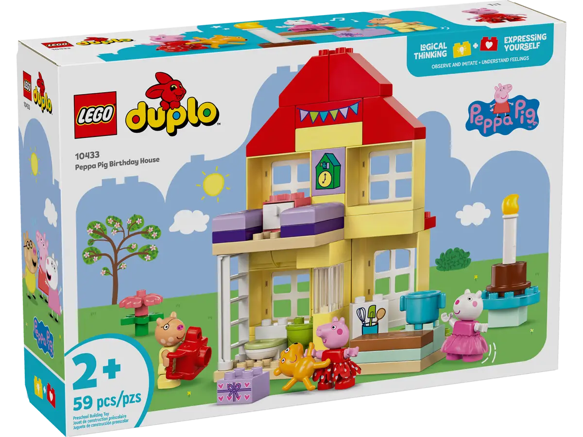 Peppa Pig birthday house LEGO 10433