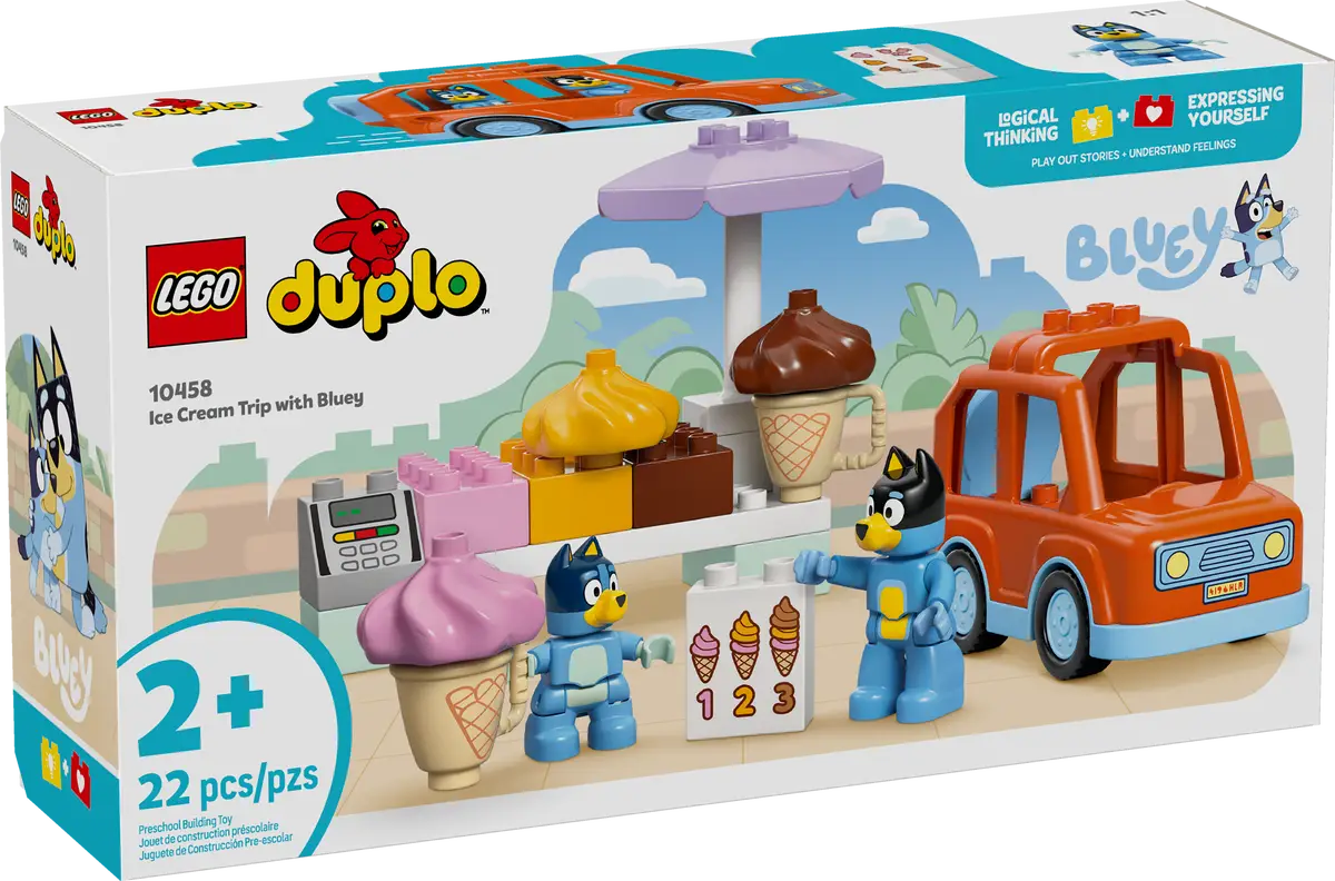 Ice Cream Trip with Bluey LEGO 10458