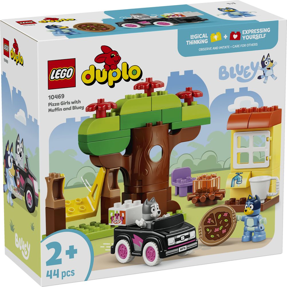 Pizza Girls with Muffin and Bluey LEGO 10469