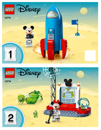 10774-1 | Mickey Mouse | INSTRUCTIONS | LEGOPART