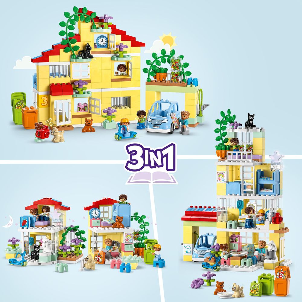 3-in-1 Family House LEGO 10994