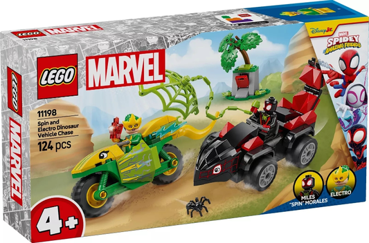 Spin and Electro Dinosaur Vehicle Chase LEGO 11198 | Fyrebrick.be