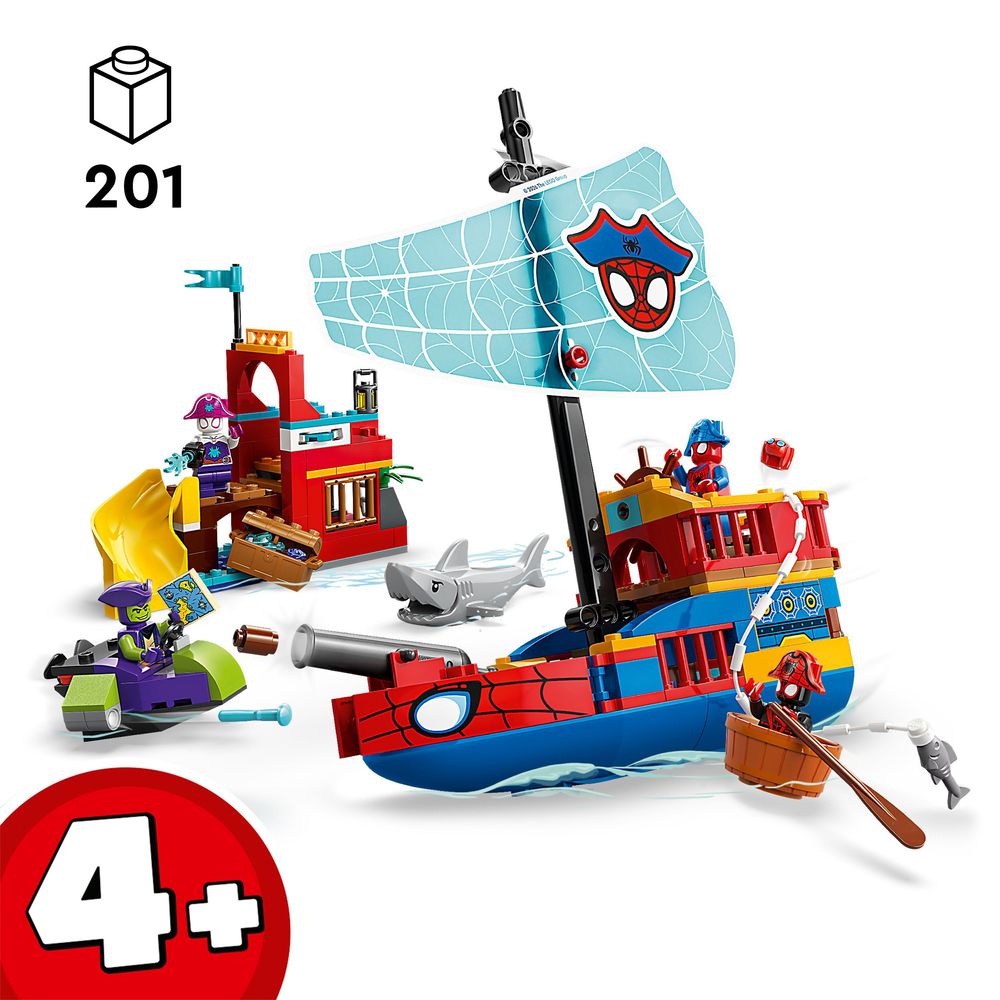 Team Spidey Pirate Ship LEGO 11208