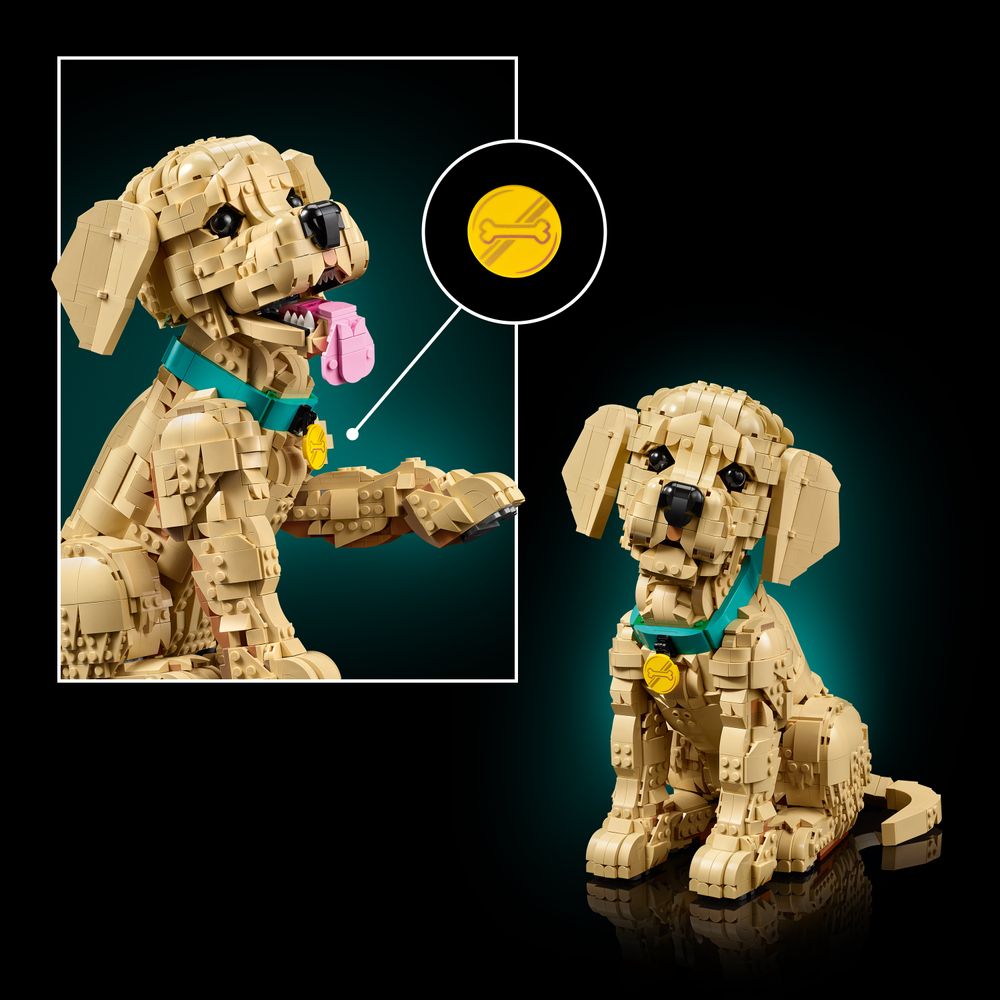 Golden Retriever Puppy LEGO 11384