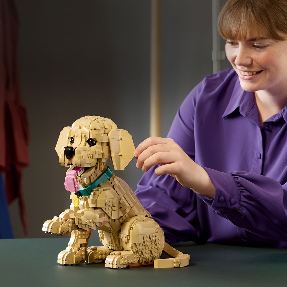 Golden Retriever Puppy LEGO 11384