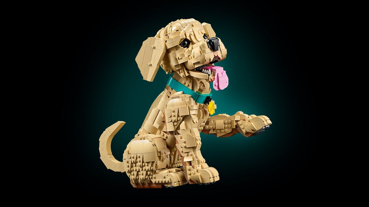 Golden Retriever Puppy LEGO 11384
