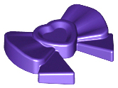 11618 | Friends Accessories Hair Decoration, Bow with Heart, Long Ribbon, and Small Pin | LEGOPART