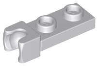 14418 | Plate, Modified 1 x 2 with Small Tow Ball Socket on End | LEGOPART