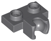 14704 | Plate, Modified 1 x 2 with Small Tow Ball Socket on Side | LEGOPART