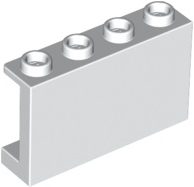 14718 | Panel 1 x 4 x 2 with Side Supports - Hollow Studs | LEGOPART