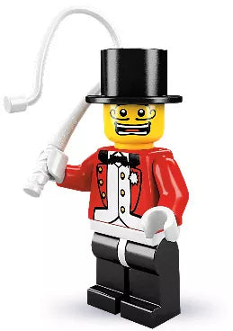 Circus Ringmaster, Series 2 (Complete Set with Stand and Accessories) LEGO col02-3