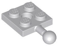 15456 | Plate, Modified 2 x 2 with Tow Ball and Hole | LEGOPART