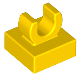 15712 | Tile, Modified 1 x 1 with Open O Clip | LEGOPART