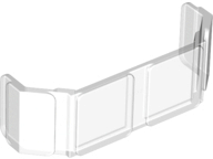 17457 | Glass for Train Front 2 x 6 x 2 | LEGOPART