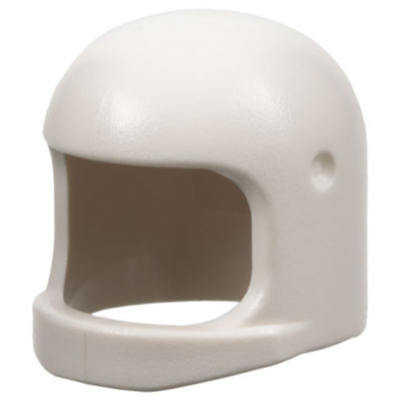 193b2 | Minifigure, Headgear Helmet Space / Town with Thick Chin Strap - with Visor Dimples | LEGOPART