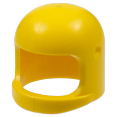 193b2 | Minifigure, Headgear Helmet Space / Town with Thick Chin Strap - with Visor Dimples | LEGOPART