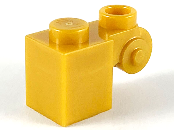 20310 | Brick, Modified 1 x 1 with Scroll with Hollow Stud | LEGOPART