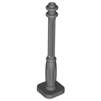 2039 | Support 2 x 2 x 7 Lamp Post, 6 Base Flutes | LEGOPART