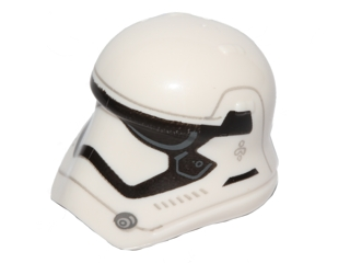 20904pb02 | Minifigure, Headgear Helmet SW Stormtrooper Ep. 7 Rounded Mouth Pattern | LEGOPART