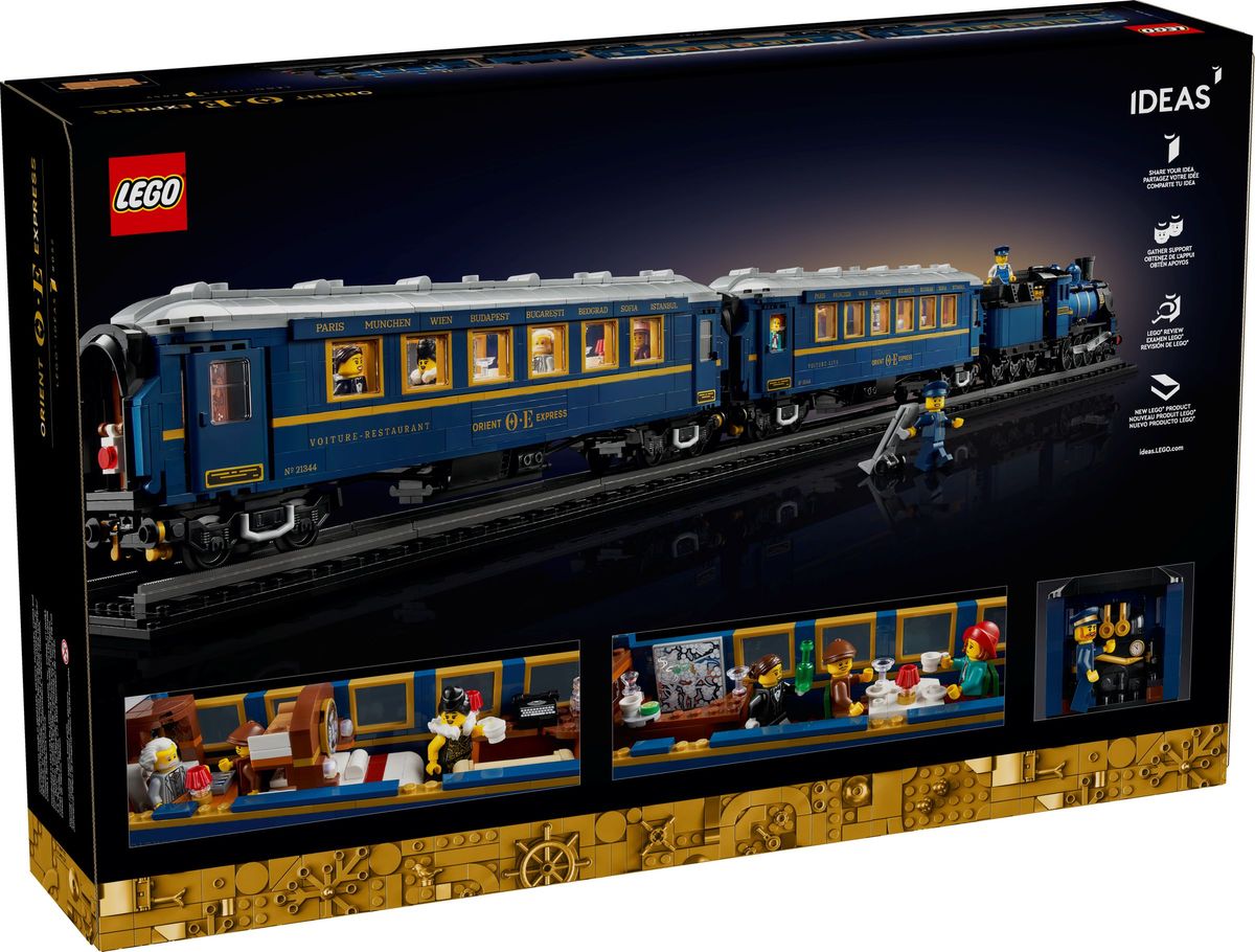 De Oriënt-Express LEGO 21344
