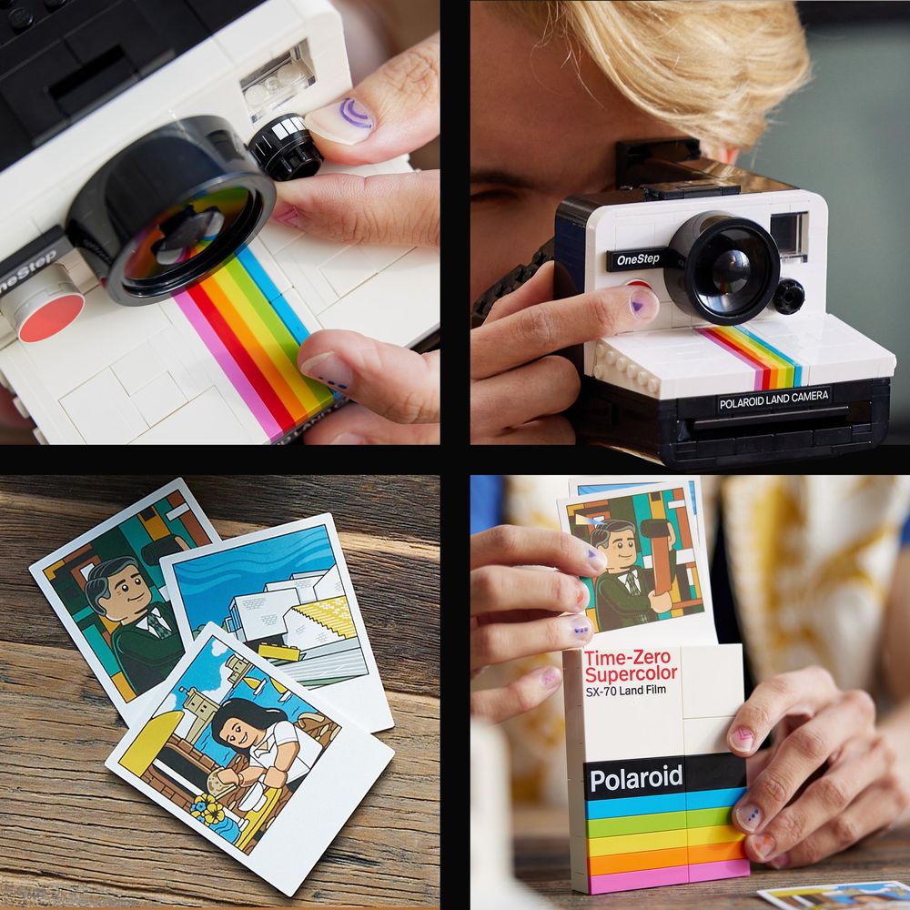 Polaroid OneStep SX-70 camera LEGO 21345