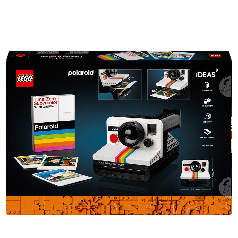 Polaroid OneStep SX-70 camera LEGO 21345