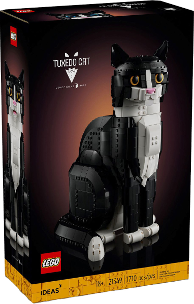 Tuxedo Cat LEGO 21349