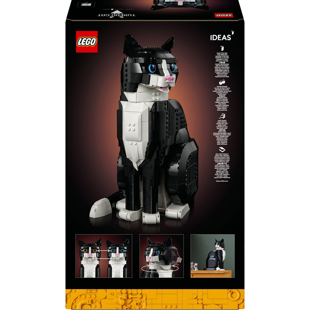 Tuxedo Cat LEGO 21349