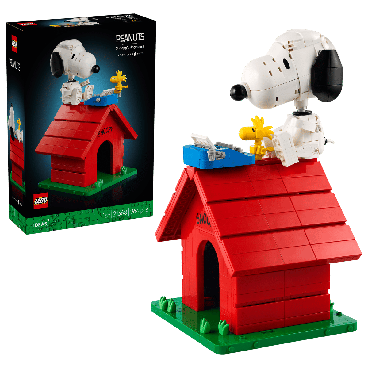 Peanuts: Snoopy's Doghouse LEGO 21368