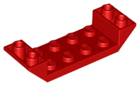 22889 | Slope, Inverted 45 6 x 2 Double with 2 x 4 Cutout | LEGOPART