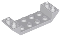 22889 | Slope, Inverted 45 6 x 2 Double with 2 x 4 Cutout | LEGOPART