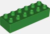 2300 | Duplo, Brick 2 x 6 | LEGOPART