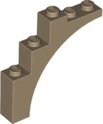 2339 | Arch 1 x 5 x 4 - Continuous Bow | LEGOPART