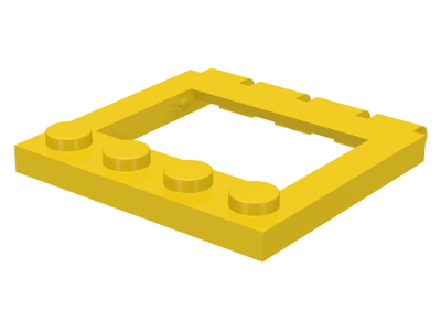 2349 | Hinge Vehicle Roof 4 x 4 Sunroof | LEGOPART