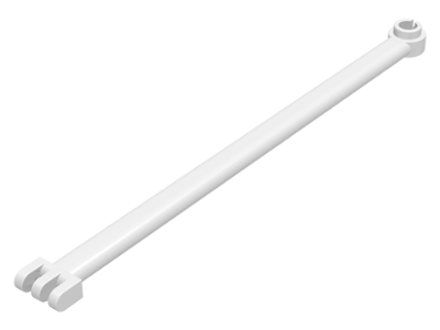 2375 | Hinge Bar 12L with 3 Fingers and Open End Stud | LEGOPART