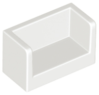 23969 | Panel 1 x 2 x 1 with Rounded Corners and 2 Sides | LEGOPART